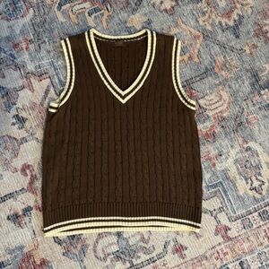 Brandy Melville John Galt Sweater Vest